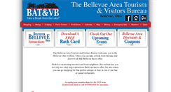 Desktop Screenshot of bellevuetourism.org